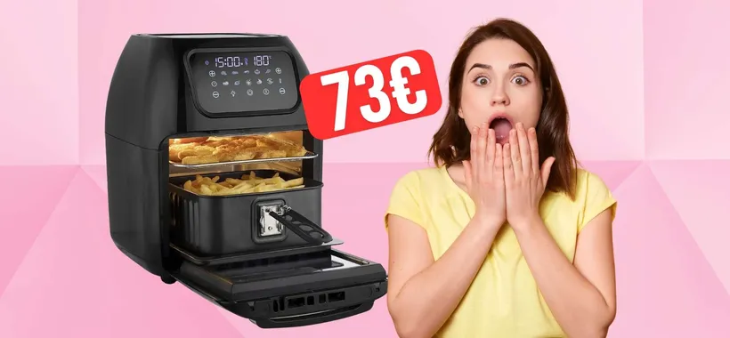Friggitrice ad aria a 73€ è una FAVOLA, solo su eBay con codice segreto
