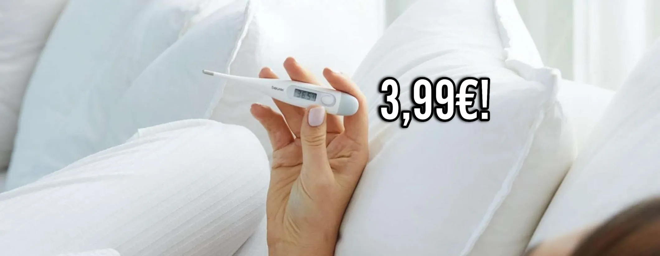 Solo 3,99€ per il Termometro Digitale Beurer FT 09 su Amazon