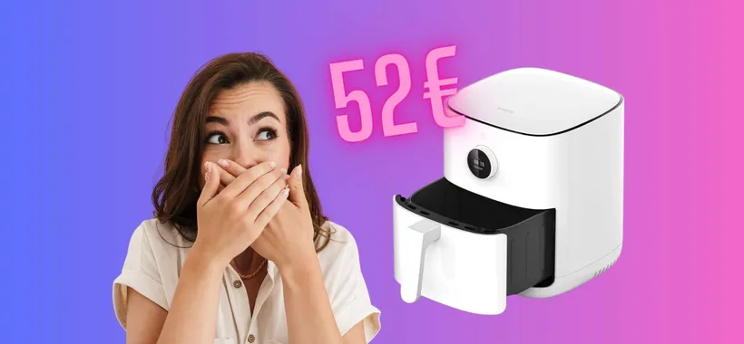 Xiaomi Smart Air Fryer: friggitrice ad aria da 4,5L a soli 52€, un AFFARE