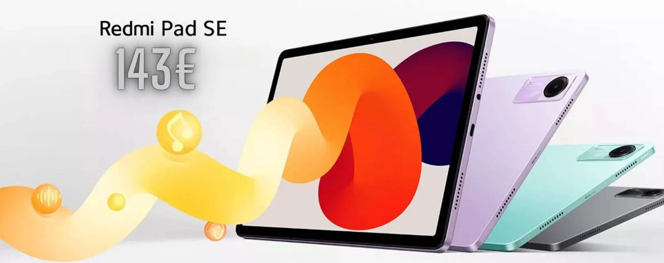 Xiaomi Redmi Pad SE da 256GB a soli 143€ su eBay: BEST BUY assoluto