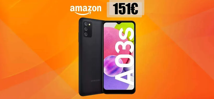 Samsung Galaxy A03s: a questo prezzo è un autentico BEST BUY (151€)