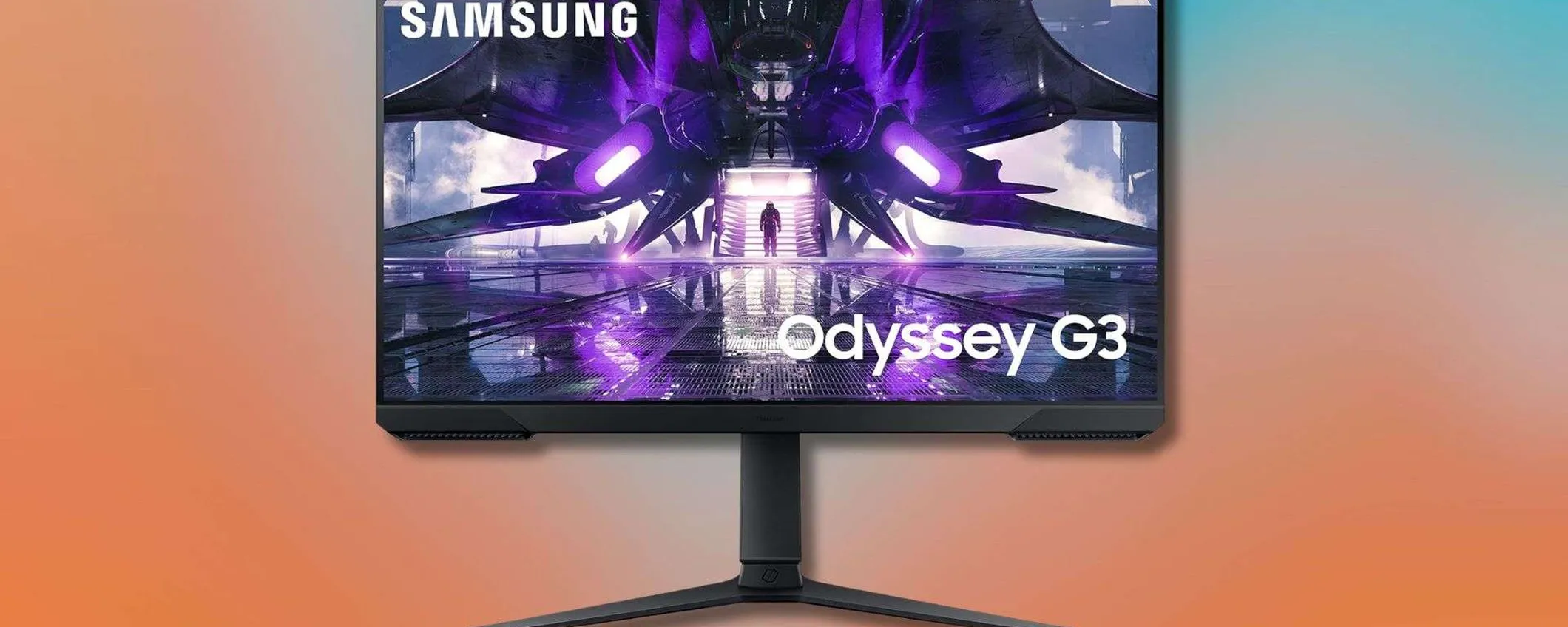 Monitor Gaming Samsung Odyssey G3 in offerta: 165 Hz e 1 ms a un prezzo imperdibile