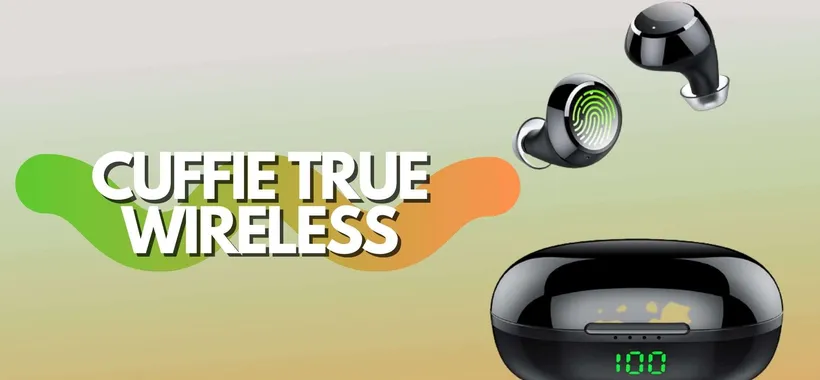 Cuffie True wireless in Ear DA URLO con DOPPIO SCONTO