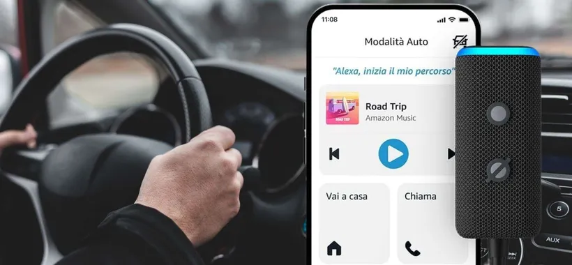Amazon Echo Auto a 34€: 10 modi in cui RIVOLUZIONERÀ la vecchia auto (-50%)