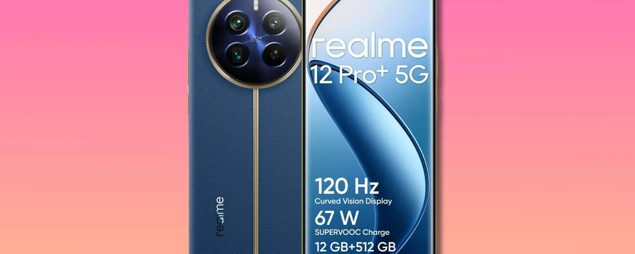 Realme 12 Pro+ 5G: solo 309€ per Snapdragon 7s Gen 2 e una super fotocamera