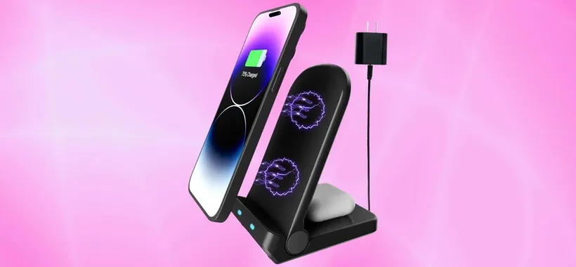 Caricatore wireless 2-in-1 a soli 11,98 euro: offertona LAMPO di Amazon