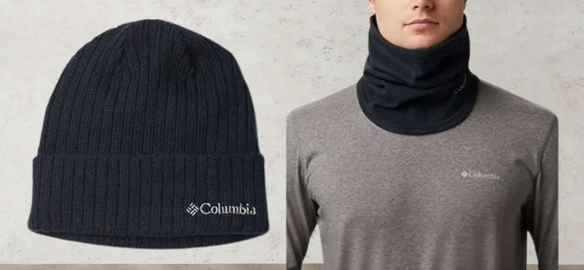 Columbia: kit cappello e scaldacollo a prezzo SHOCK: bastano 18€ (-44%)