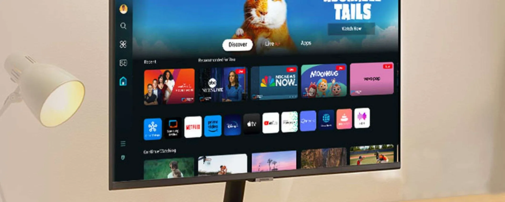 Il monitor/smart TV Samsung M5 da 32