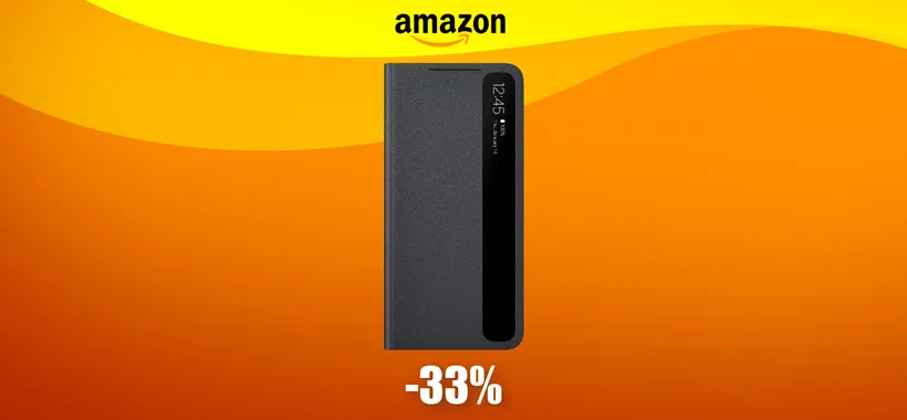 Cover Samsung Galaxy S21 originale, a prova di notifica: SCONTO 33%