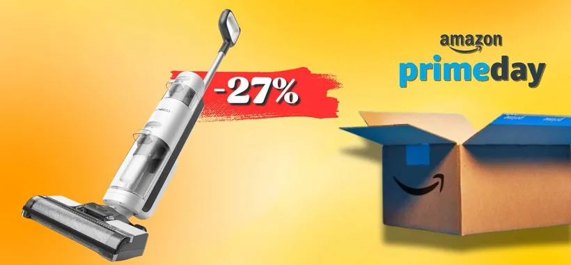 Tineco iFloor 3 Breeze Plus stella del Prime Day: 1 passata, pavimenti PULITI