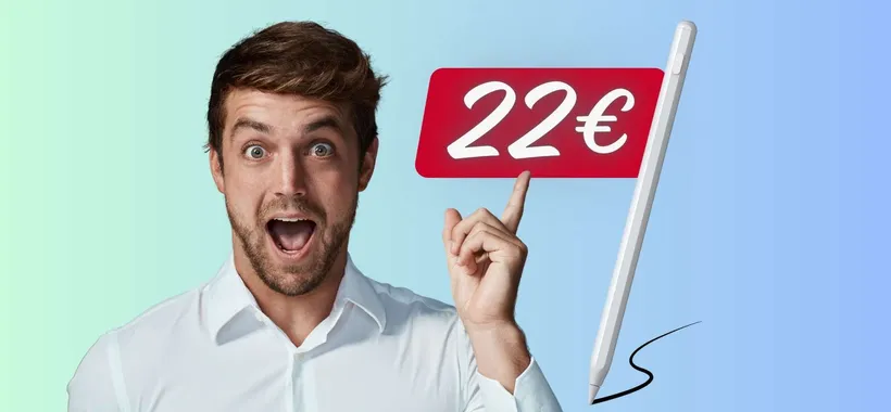 Penna per scrivere e disegnare su iPad tua a SOLI 22€ su Amazon