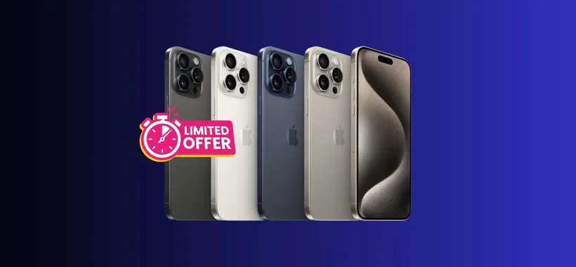 iPhone 15 Pro Max 256GB: PREZZO FORMIDABILE su Amazon