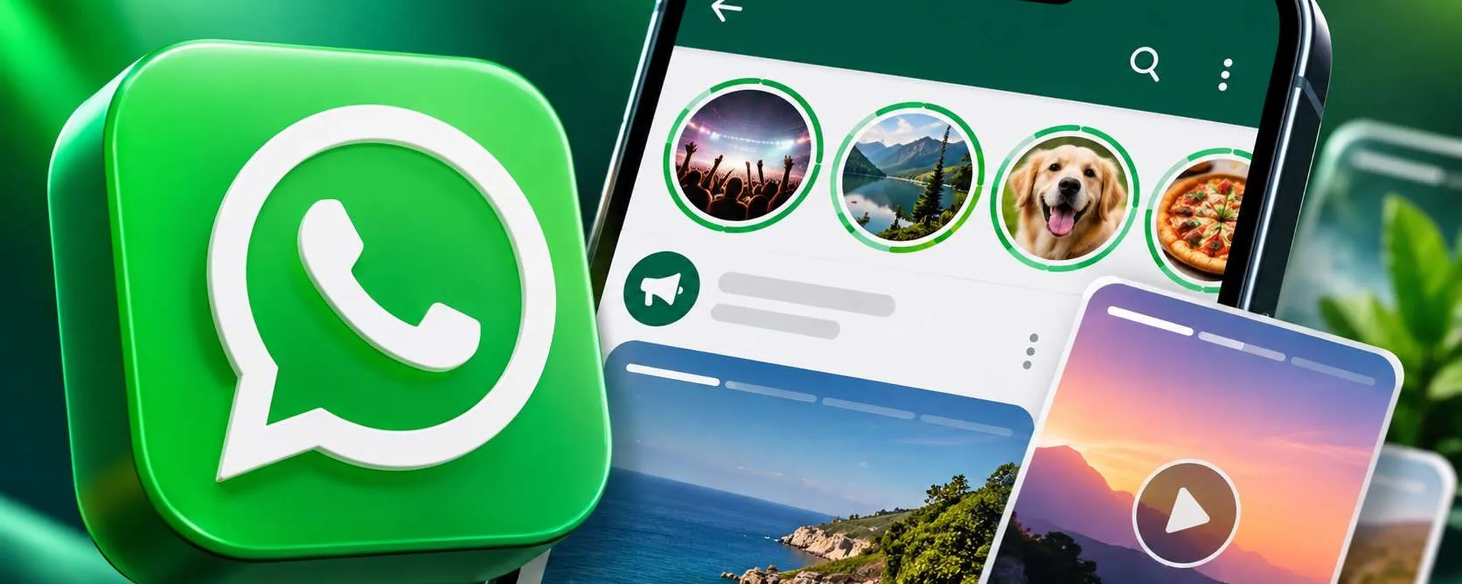WhatsApp, gli Status arrivano su più Canali