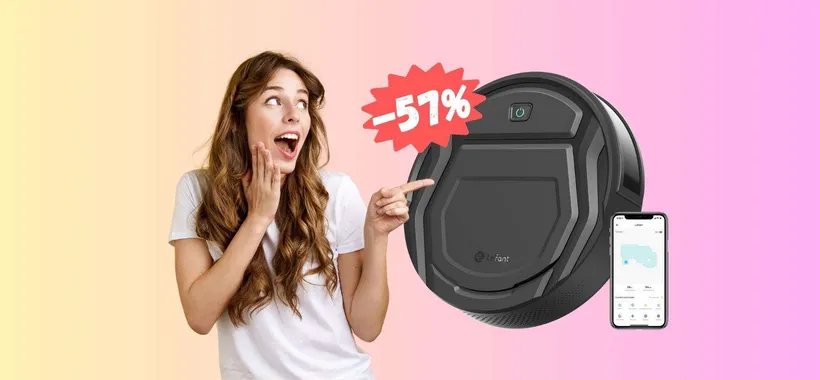 LEFANT M210 Pro: robot aspirapolvere al MINIMO STORICO (-57%)