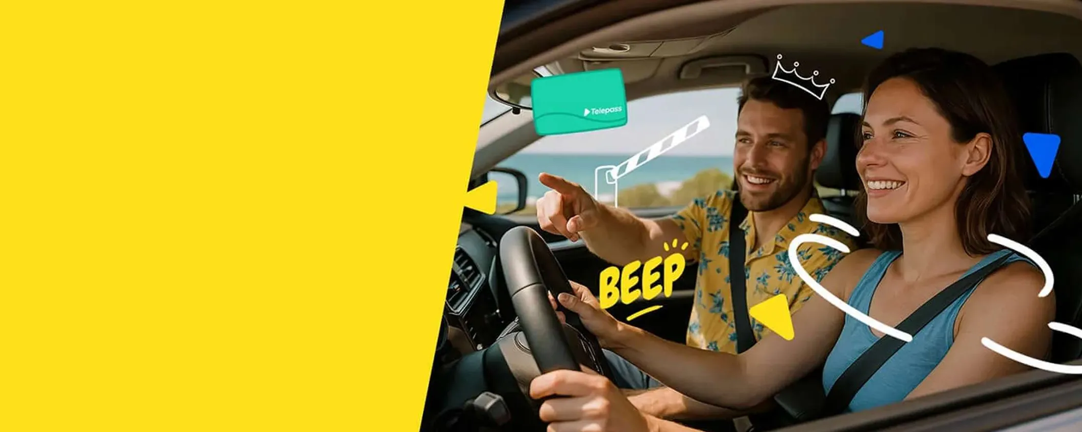 Super promo estiva Telepass: 3 mesi GRATIS e fino a 150€ di cashback