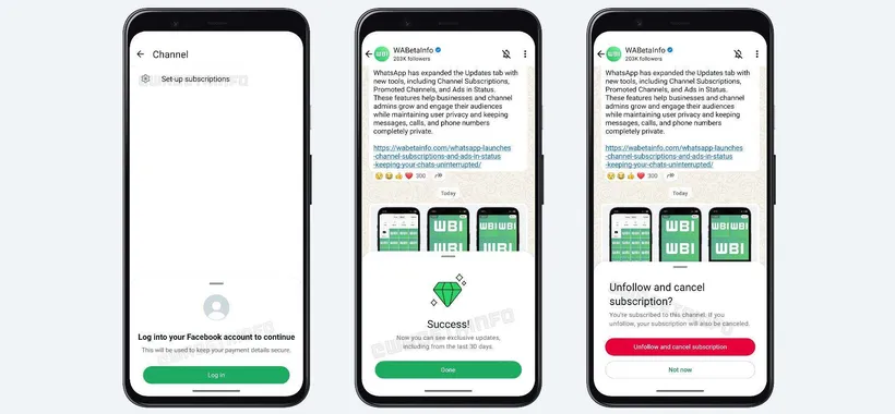 WhatsApp: abbonamenti ai Canali e contenuti esclusivi per i follower più fedeli