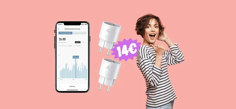 Presa WiFi con controllo remoto e vocale Alexa/Google (2PZ 14€)