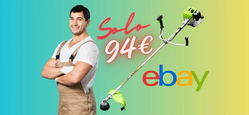 Decespugliatore a scoppio con motore POTENTE tuo a 94€ su eBay
