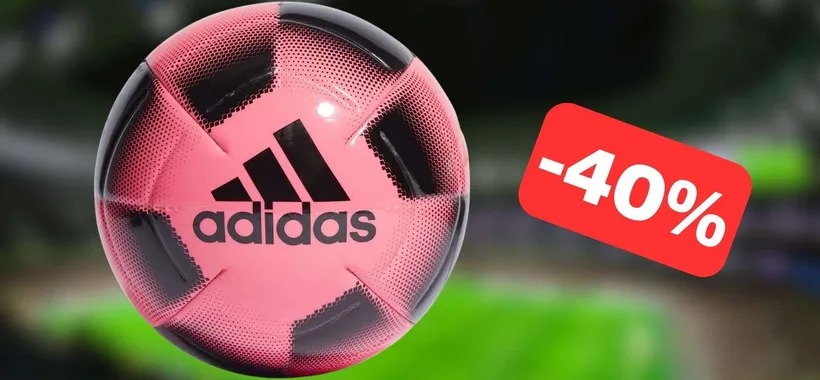 Pallone da calcio Adidas al MINIMO STORICO su Amazon