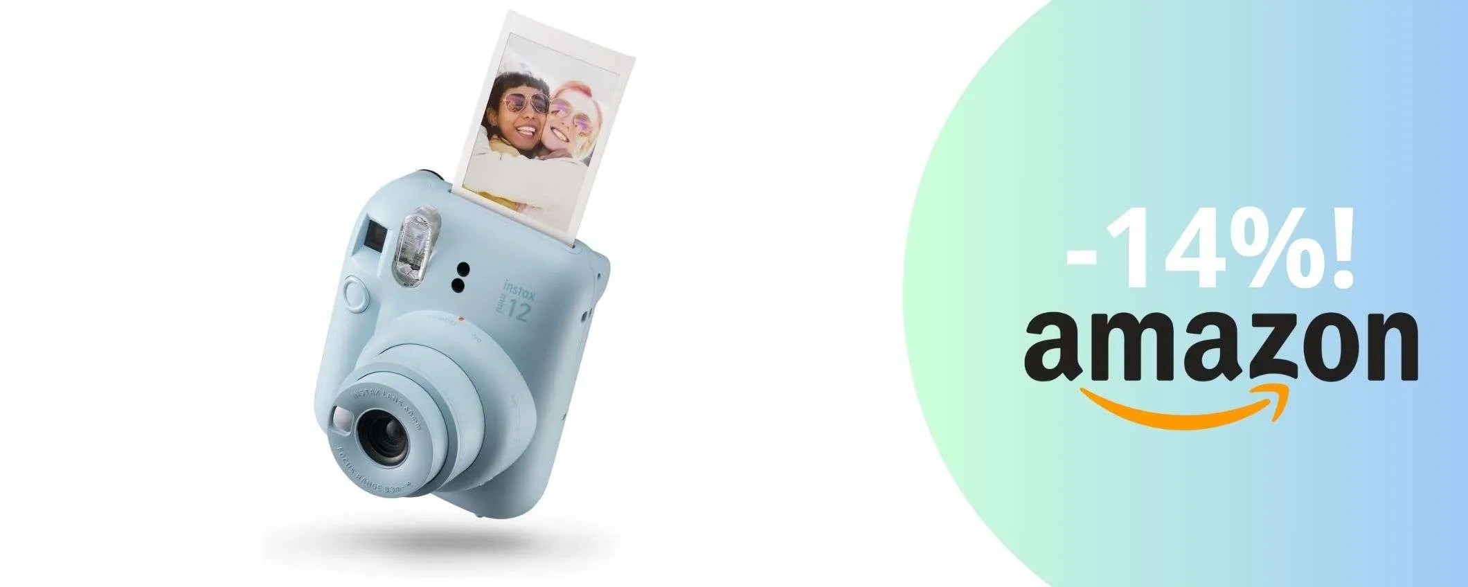 Scatta, stampa e divertiti con Instax Mini 12: lo sconto da non perdere