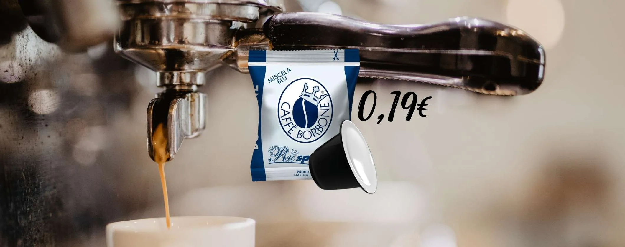 Capsule Caffè Borbone Nespresso IMPERDIBILI su Amazon (0,19€)