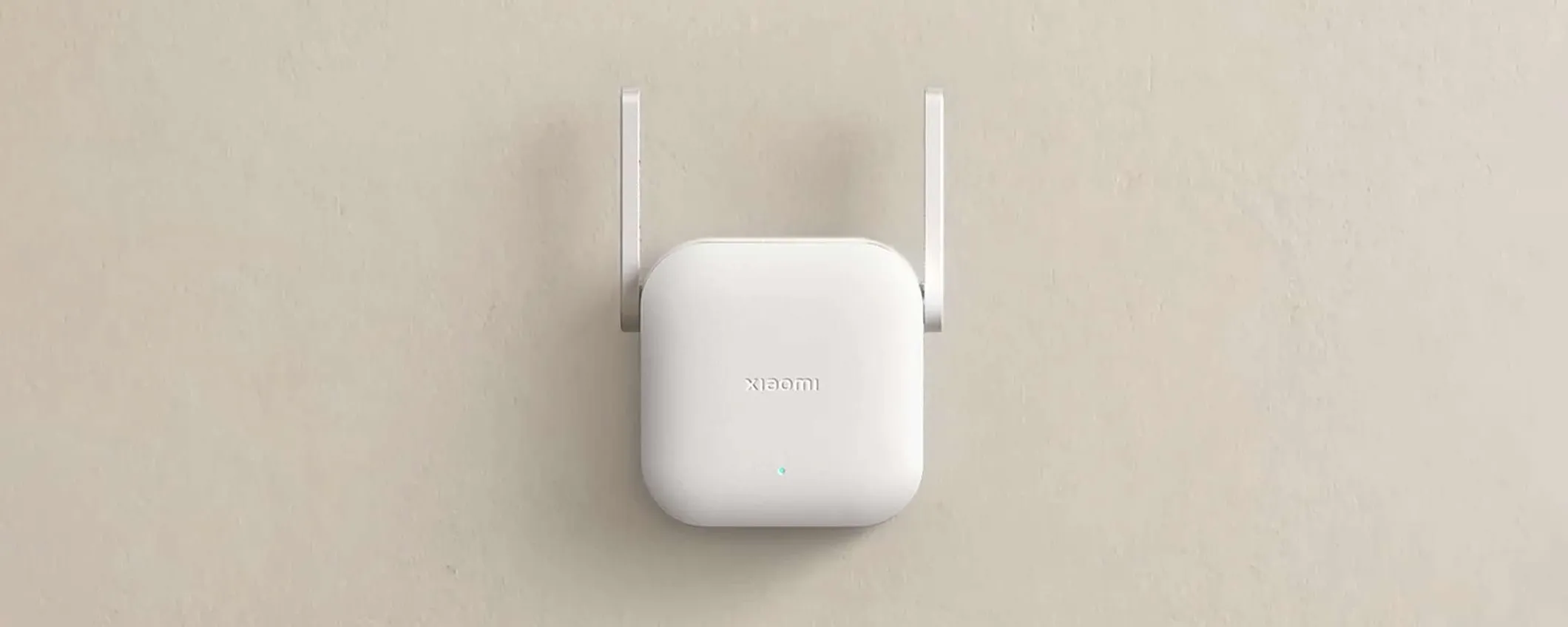 Amplia il Wi-Fi in casa: l'extender Xiaomi è in offerta a 15€ da Lidl