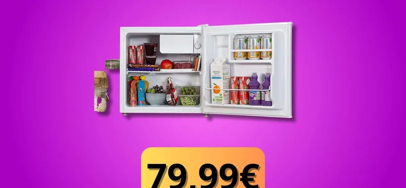 Russell Hobbs: frigorifero da tavolo compatto e funzionale con il 48% di sconto