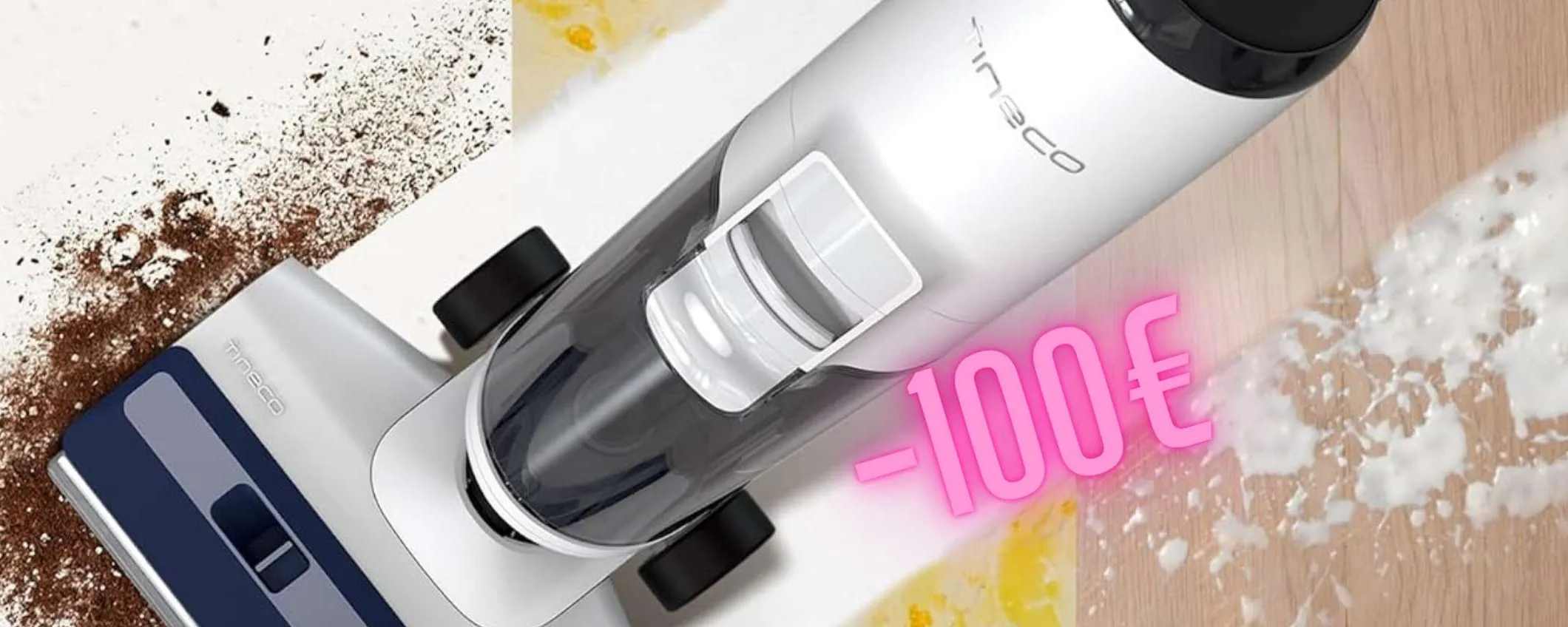 Tineco iFLOOR 5 Breeze Complete: aspirapolvere e lavapavimenti super pratico