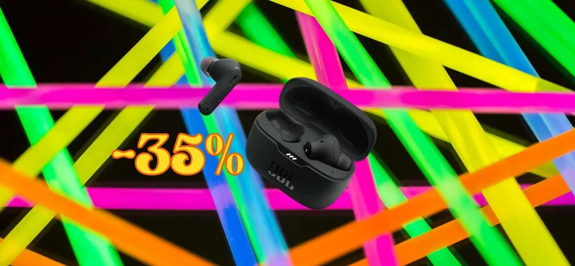 JBL TUNE 230NC: auricolari dal suono MOSTRUOSO oggi a -35%