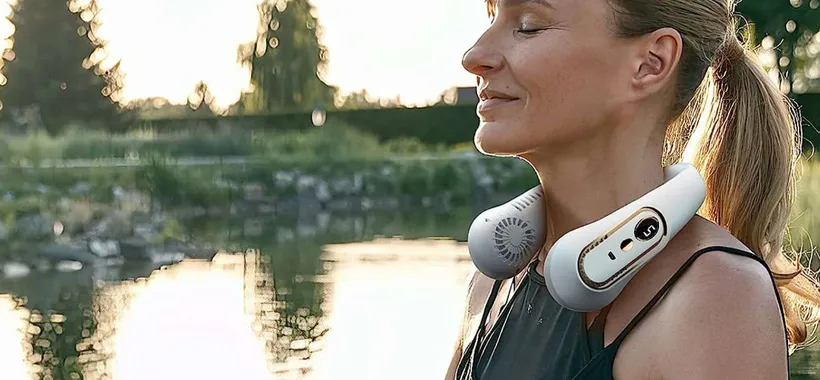 Rinfrescati con una GENIALATA: il ventilatore da collo in offerta Amazon