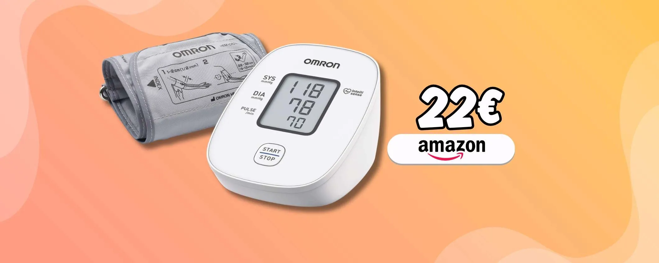OMRON X2 Basic: misura la pressione a casa, QUANDO VUOI, con 22€