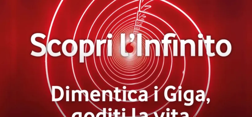 Infinito: minuti, SMS e GB in 5G a 24,99€ mensili