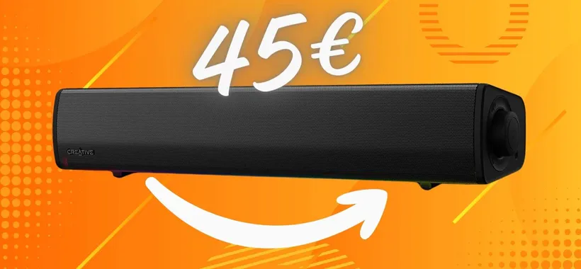 Soundbar da gaming super compatta praticamente REGALATA (solo 45€)
