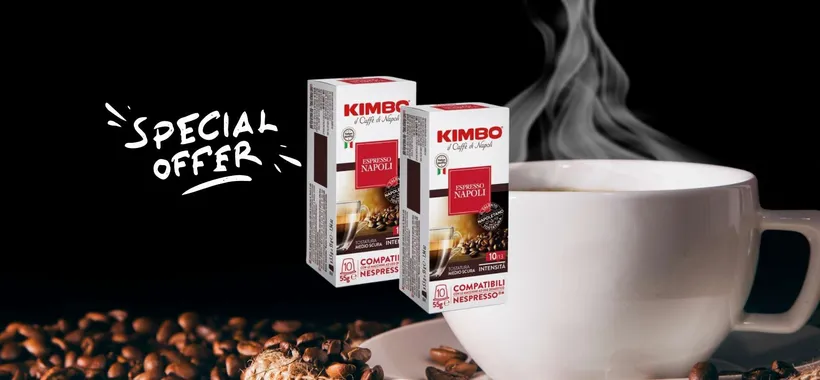 Caffè Kimbo: le capsule per Nespresso a soli 17 centesimi su eBay
