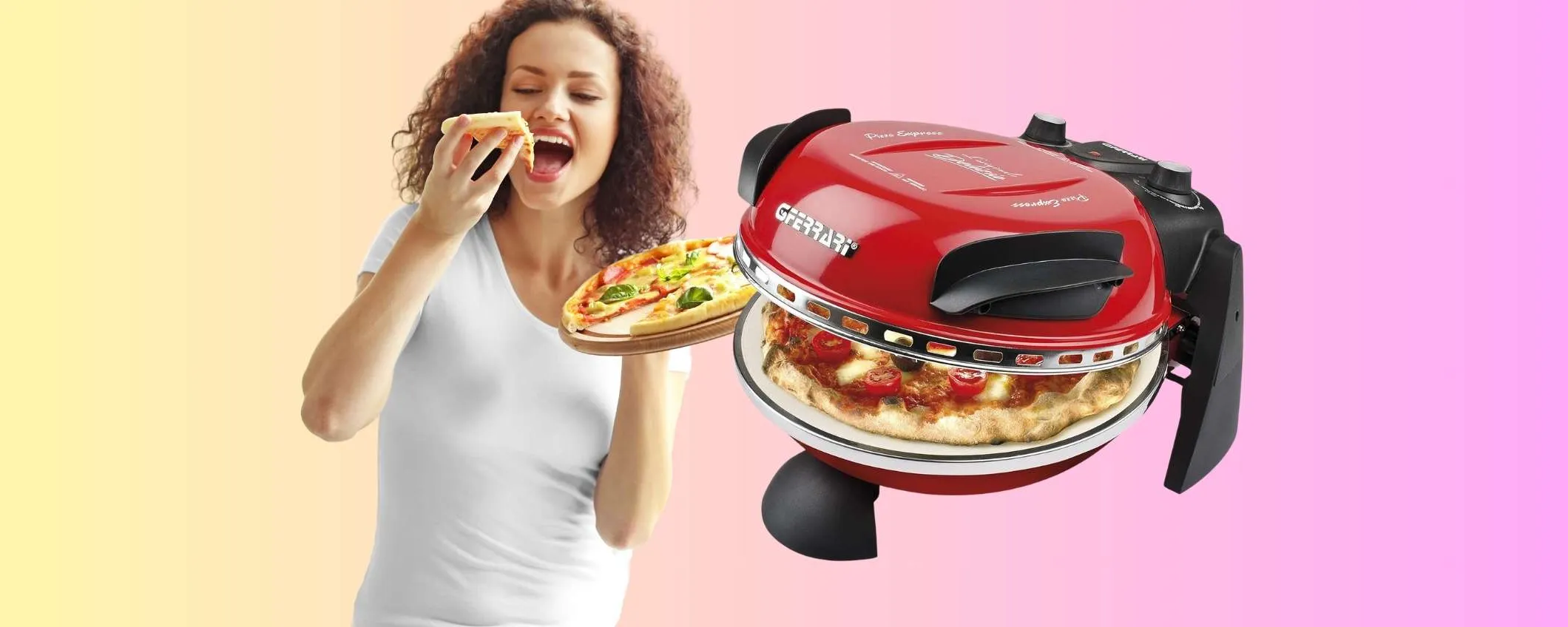 Pizza espressa in 5 minuti con il forno G3 Ferrari a un prezzo imperdibile