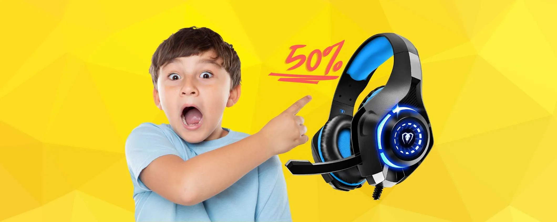 SCONTO pazzesco su Amazon per queste cuffie da gaming, ora al 50%