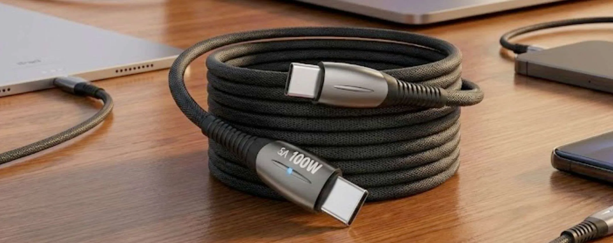 Cavo USB-C 100W a 5,94€: questa offerta a tempo è una BOMBETTA WOW