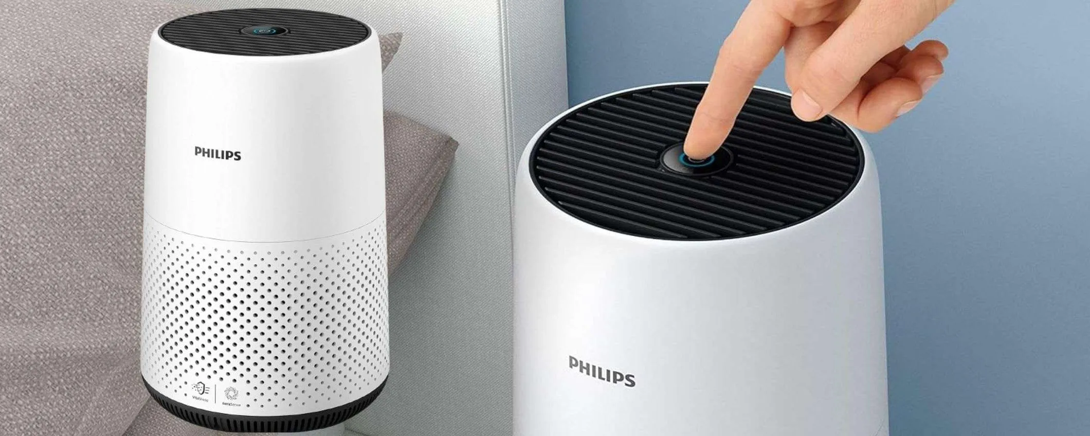 Philips MEGA sconto 50% su Amazon: purificatore d'aria POTENTISSIMO a 89€