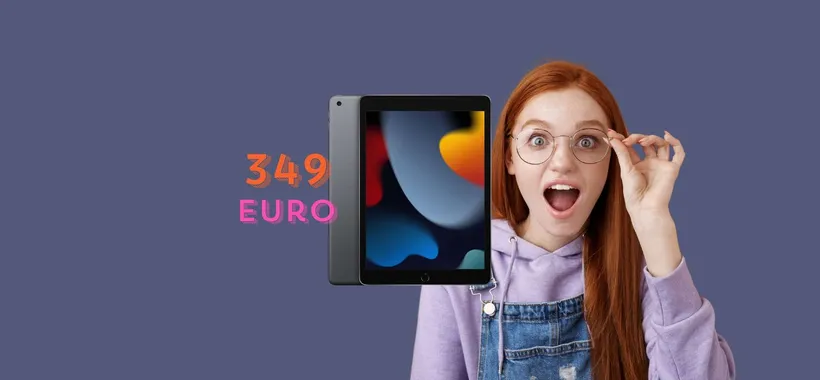 Apple iPad 9 intramontabile a soli 349€ con il Black Friday Unieuro