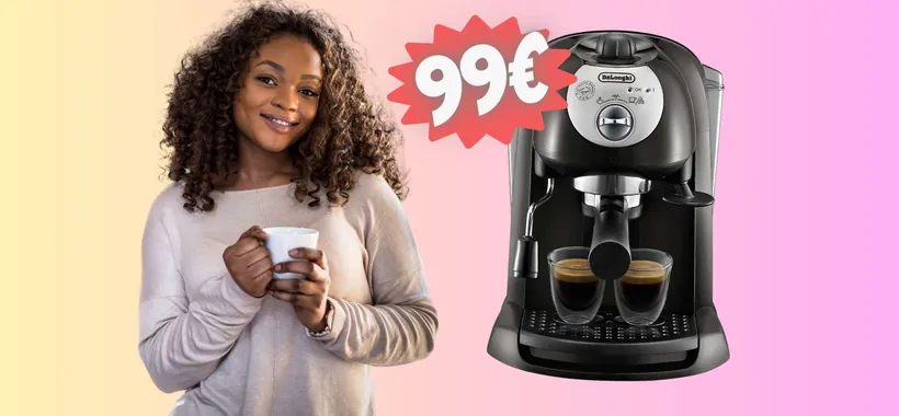 Caffè e cappuccino come al Bar con la macchina De'Longhi (-27%)