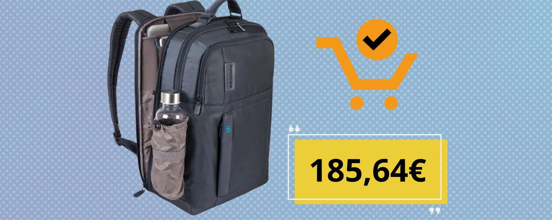 Zaino Piquadro in offerta su Amazon: eleganza e funzionalità si incontrano