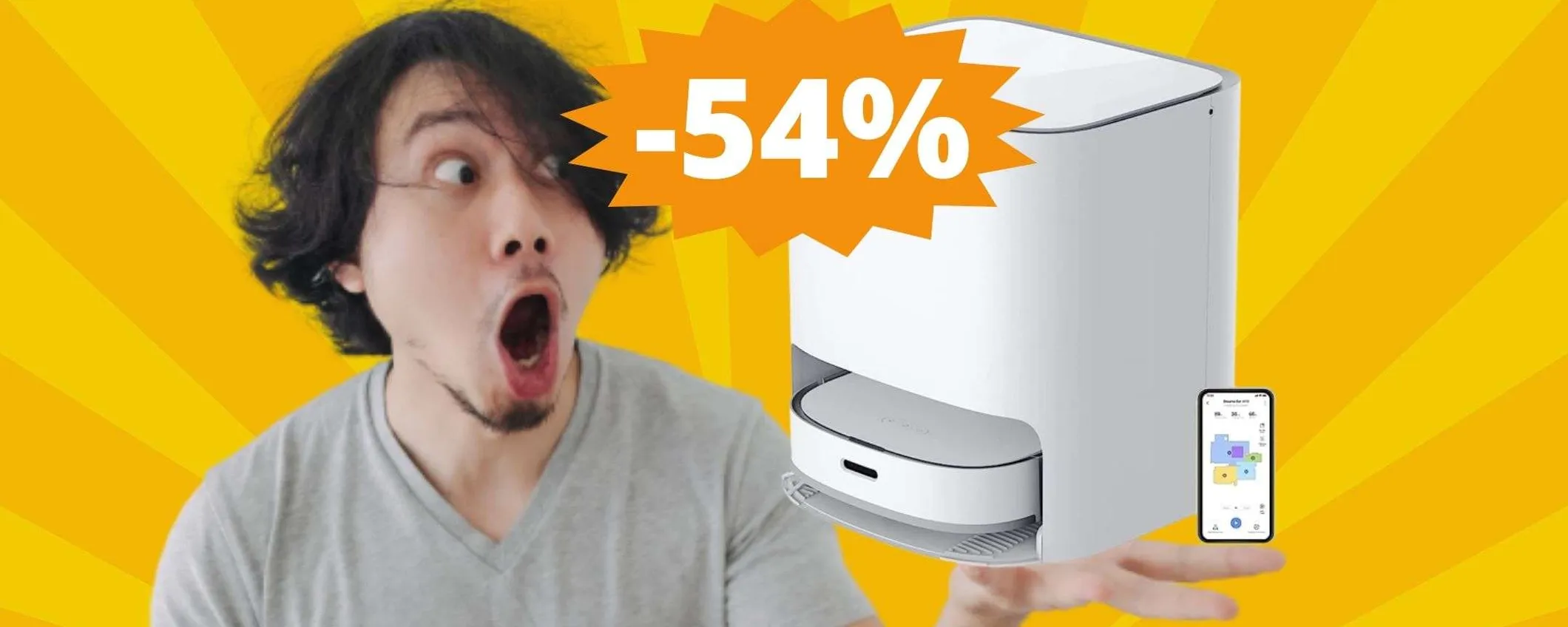 Dreame W10: il robot aspirapolvere definitivo con oltre 650 euro di sconto