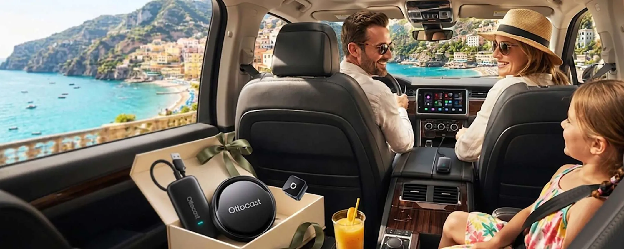 Estate in auto: come la tecnologia Ottocast rende i viaggi più sicuri e connessi
