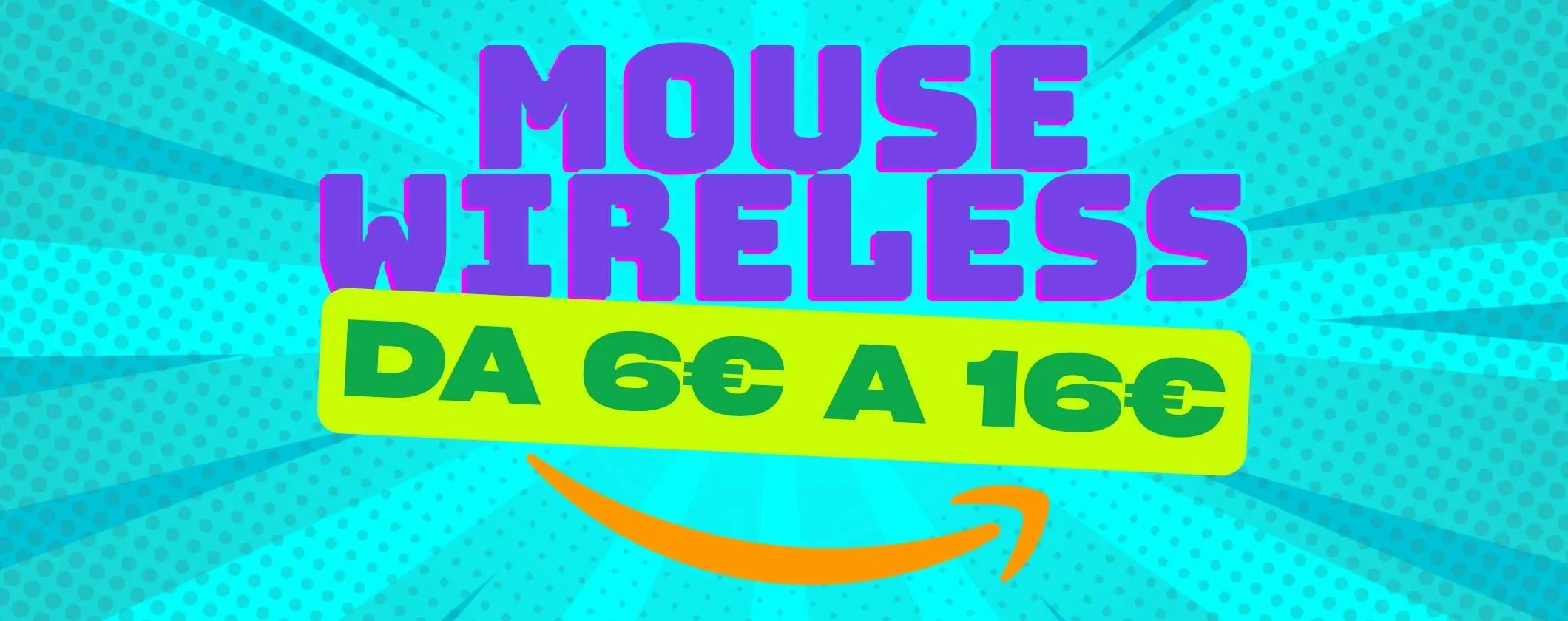 Mouse wireless a pochissimo: 5 modelli imperdibili da 6€ a 16€