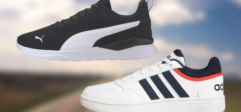 Sneaker Adidas e Puma da 34,95€ su Amazon: saldi inaspettati da SVUOTATUTTO