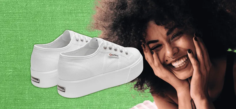 Con queste Superga hai la comodità ai tuoi piedi ad un prezzo bassissimo