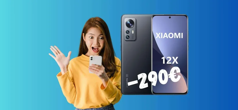 Xiaomi 12X 5G da 256 GB su eBay con un MAXI SCONTO di 290€