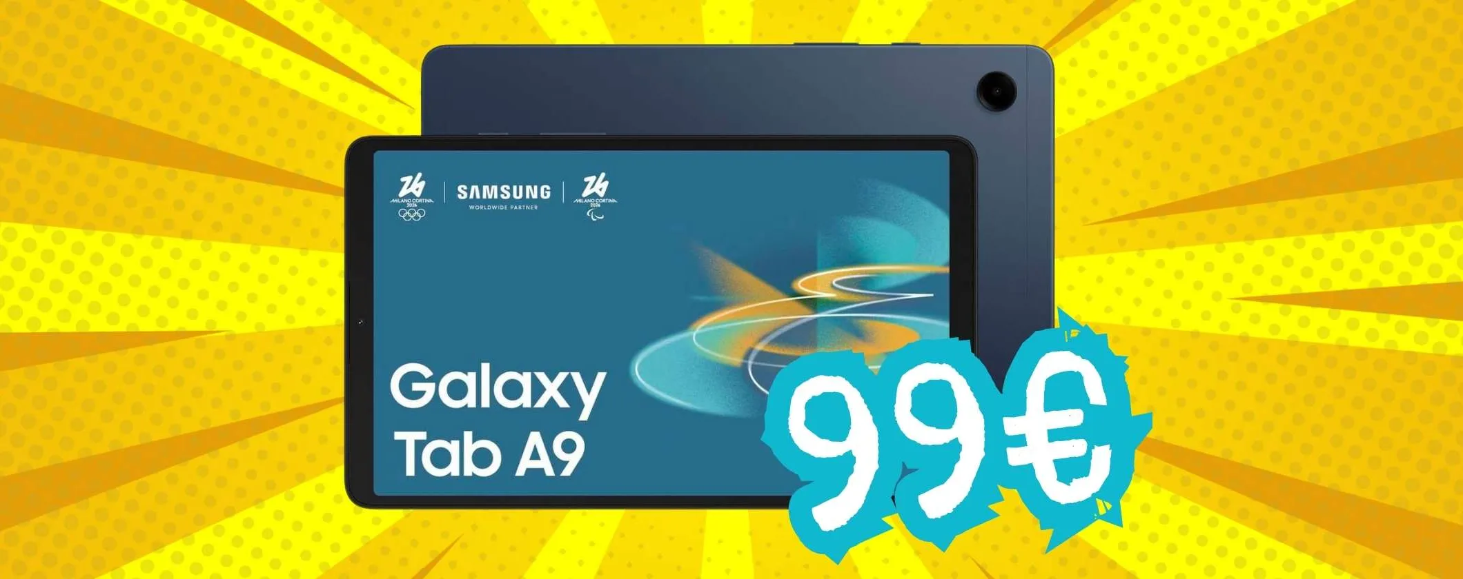 Samsung Galaxy Tab A9 da 8,7 pollici a soli 99€ su Amazon è una super occasione