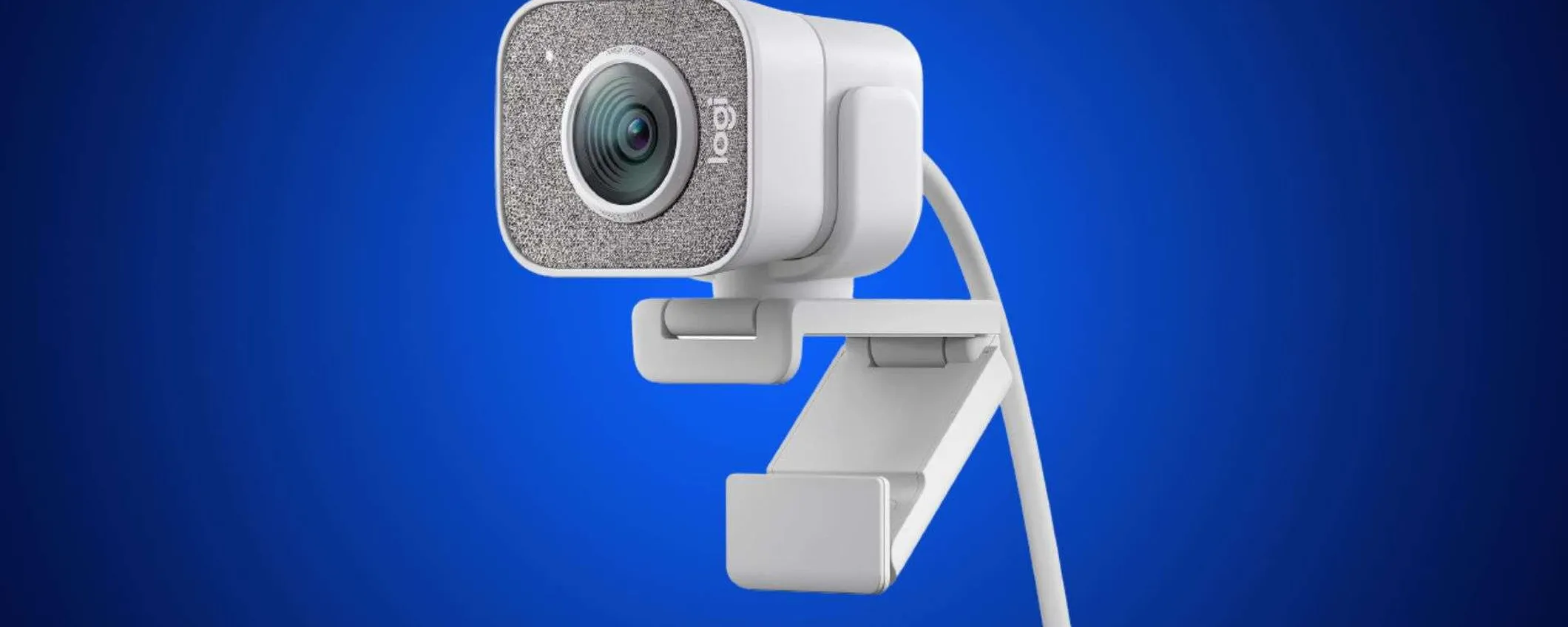 Logitech StreamCam, maxi-sconto del 58%: perfetta per le live su Twitch e YouTube