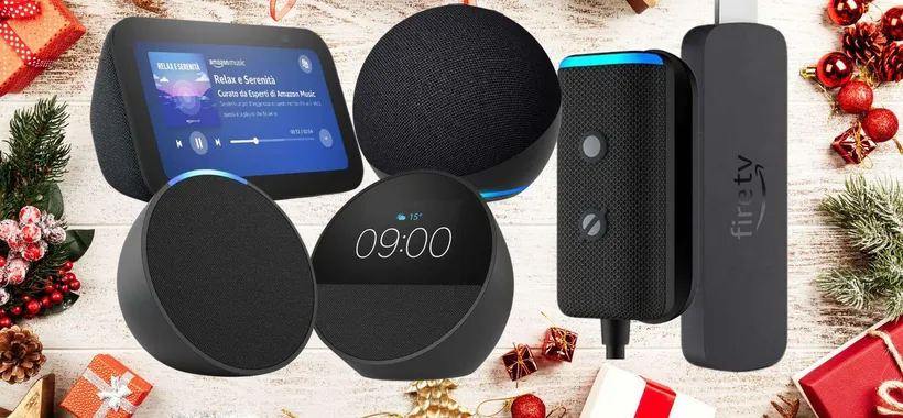 Amazon MEGA SVENDITA tech natalizia: tutto a partire da 19,99€ (fino a -64%)